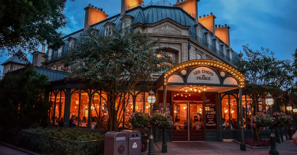 Les Gourmands Disent un restaurant français chaleureux avec cuisine faite maison